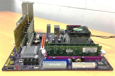 Placa M E Mainboard Ou Motherboard Museu De Tecnologia Da Unoeste