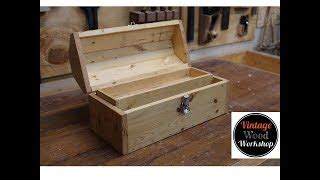 Homemade Wooden Tool Box Woodworking Challenge