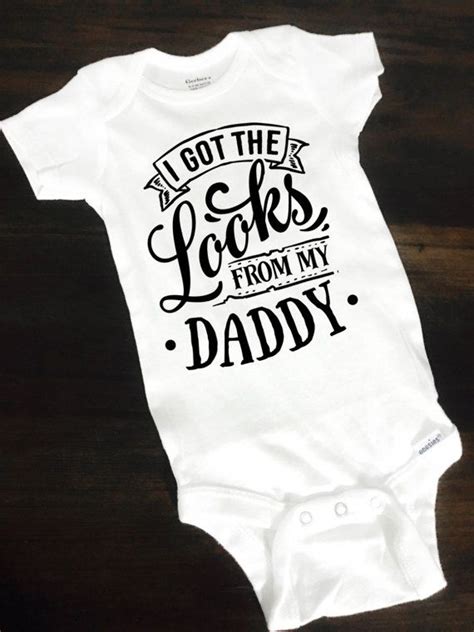 Daddy Onesie® Handsome Like Daddy Onesie® Baby Shower T Etsy