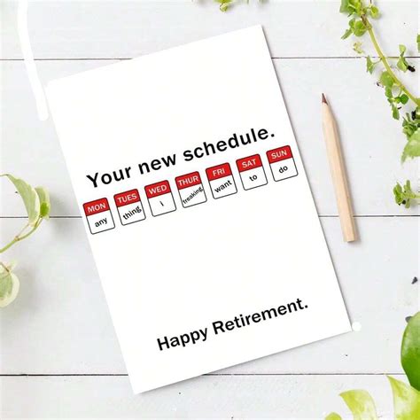 1pc Funny Retirement Card For Woman Men Happy Retirement Ts Card