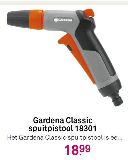 Gardena Classic Spuitpistool 18301 Aanbieding Bij Karwei