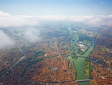 TOULOUSE Vue Du Ciel Toulouse Ville De Toulouse Nougaro Toulouse