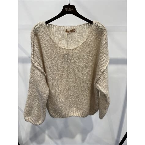 Marta du Cháteau Olivia Knit Beige Køb på MaMilla dk