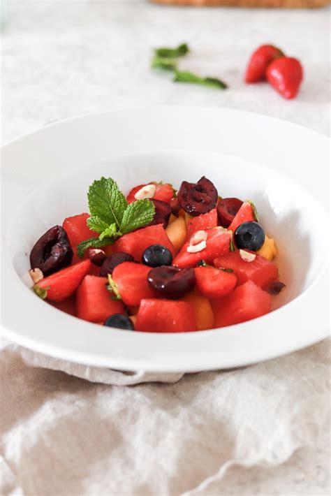 Fruit Salad with Warm Syrup (Vegan, Gluten, Grain & Sugar Free ...