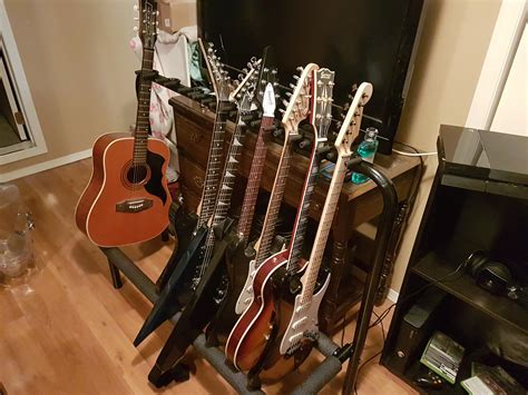 Homemade Guitar Rack I Made More Info In Comments R Guitars