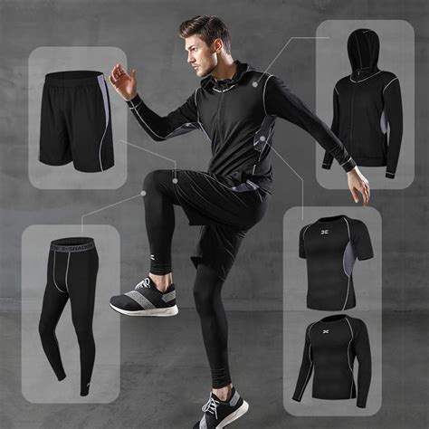 Ropa Superora Piezas Conjunto De Ropa Deportiva Hombre Camisetas