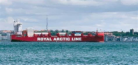 Royal Arctic Line Sejler Til Sverige Royal Arctic Line