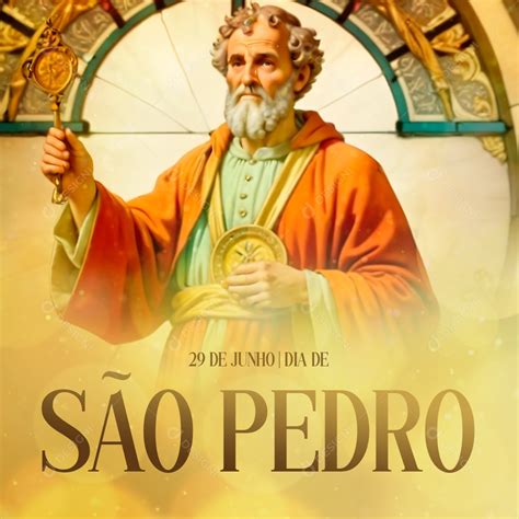 Sao Pedro É Feriado - Dia De São Pedro 29 De Junho Social Media PSD Editável [download] - Designi