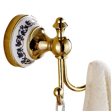 Bathroom Towel Hooks Uk / Modern Style Bath Wall Mount Towel Holder and ...