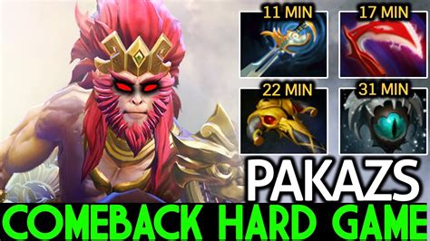 Pakazs Monkey King Top Carry Comeback Hard Game Dota