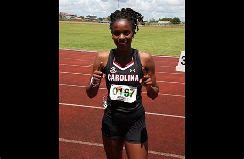 Aliyah Abrams Looking Forward To Challenge At Tokyo Olympics Guyana