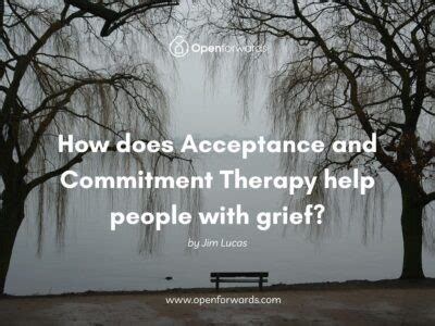 Grief Using Act Or Acceptance And Commitment Therapy