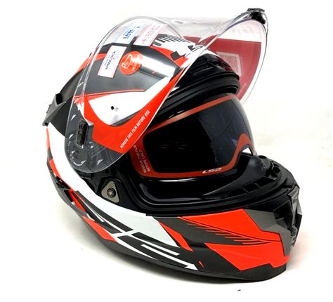 Ls Challenger Hpfc Ff Squadron Matt Fluo Orange Motorcycle Helmet