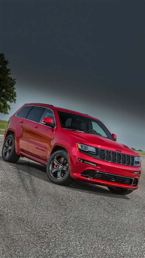 Download Jeep Trackhawk Under Dark Sky Wallpaper