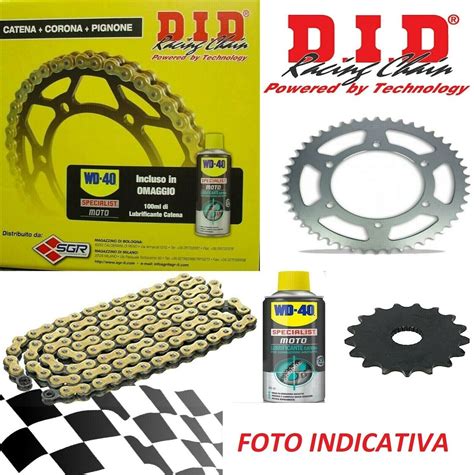 Kit Trasmissione Did Catena Corona Pignone Honda Crf R Ebay