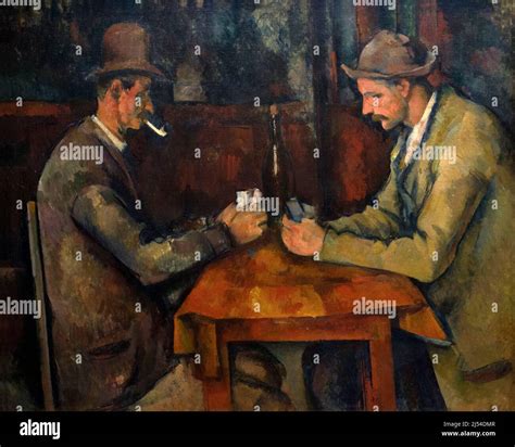 Card players cezanne d'orsay hi-res stock photography and images - Alamy