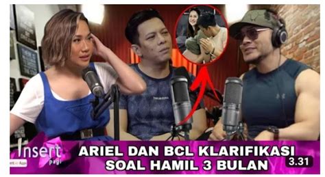 Akhirnya Terungkap Ariel Noah Dan Bcl Klarifikasi Soal Perut Buncit