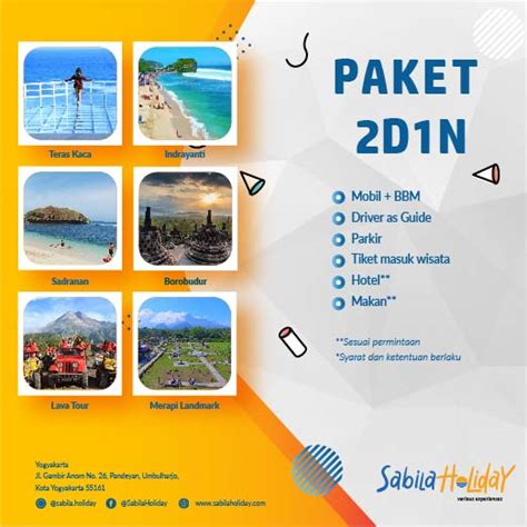 Detail Contoh Brosur Paket Wisata Jogja Koleksi Nomer