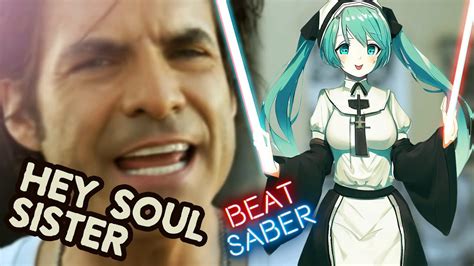 Train Hey Soul Sister Beat Saber Expert Ss Rank Youtube