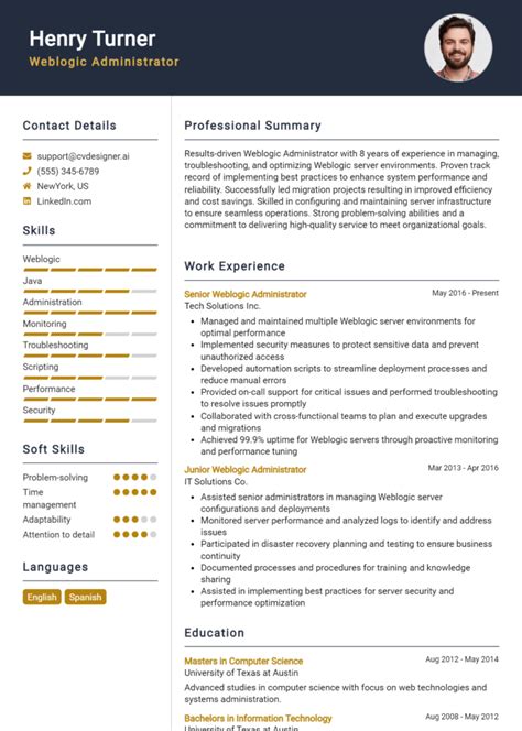 Website Administrator Resume Examples For Expert Tips