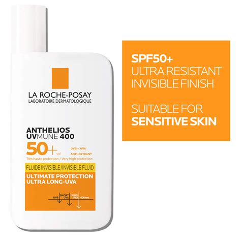 La Roche Posay Anthelios Ultra Light Invisible Fluid Spf50 Glo