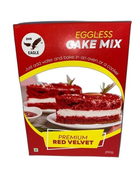 Eagle Eggless Red Velvet Cake Premix Powder Packaging Size Gm At