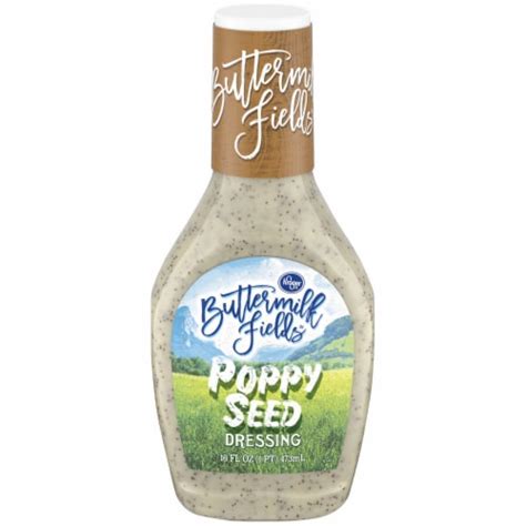 Kroger® Buttermilk Fields Poppy Seed Dressing 16 Fl Oz Kroger