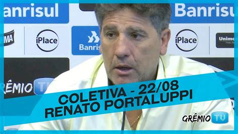 Coletiva Renato Portaluppi L Gr Miotv Youtube