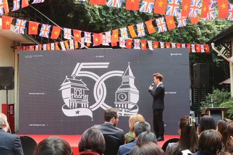 Logo For Years Of Vietnam Uk Diplomacy Unveiled