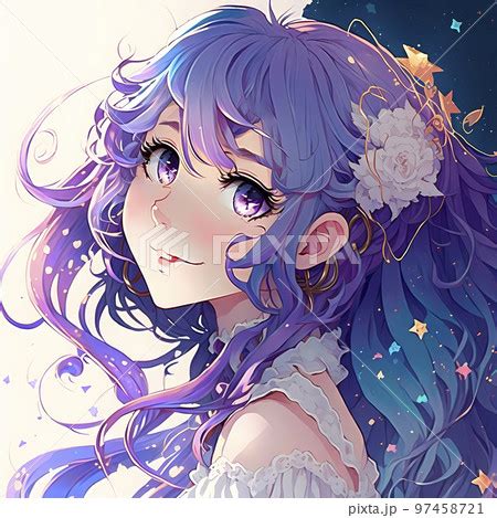 Discover Anime Girls With Purple Hair Best In Cdgdbentre