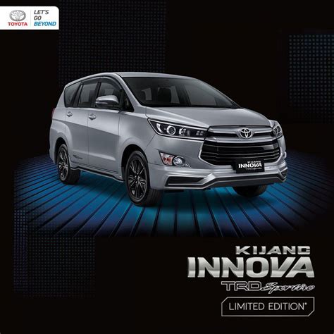 Toyota Kijang Innova Terbaru Kini Jauh Lebih Modis Dan Elegan