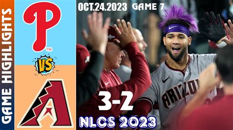 Phillies Vs D Backs Nlcs Oct Th Innings Game