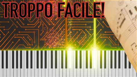 Inno Tedesco al Piano ma è TROPPO FACILE PIANO TUTORIAL SPARTITO