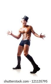 Half Nude Men Dancing Photos And Images Shutterstock