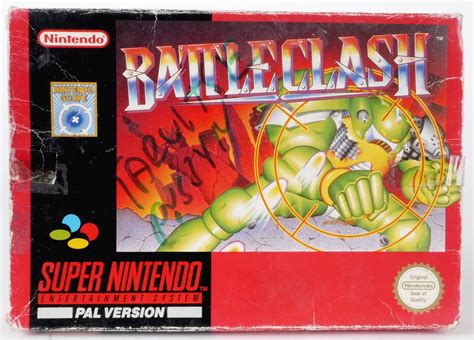 Battle Clash SNES Retro Console Games Retrogame Tycoon