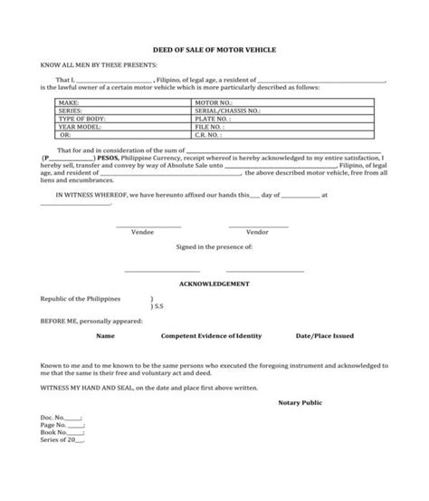 Free 6 Motorcycle Bill Of Sale Forms In Pdf Ms Word