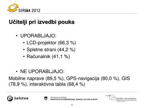 Ppt Model Uporabe Ikt Pri Pouku Geografije Petra Jesenek Bra Ko