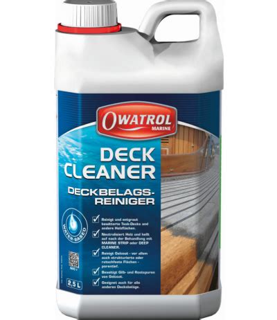 OWATROL MARINE DECK CLEANER Perfekter Reiniger für Teak und GFK Decks