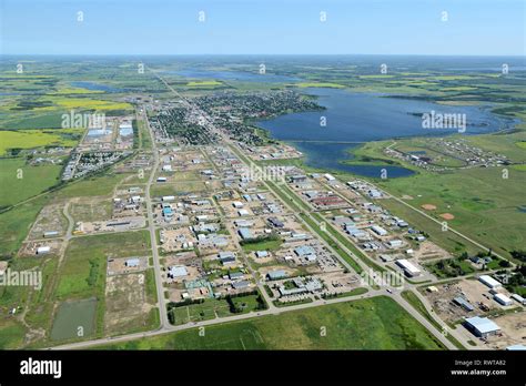 Bonnyville Alberta Stock Photo Alamy