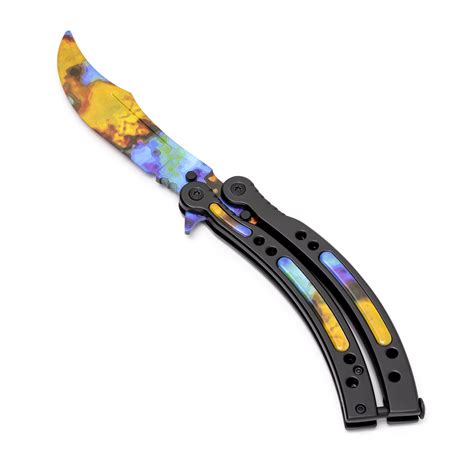 Butterfly Case Hardened Real CS2 Custom Made IRL By LootKnife