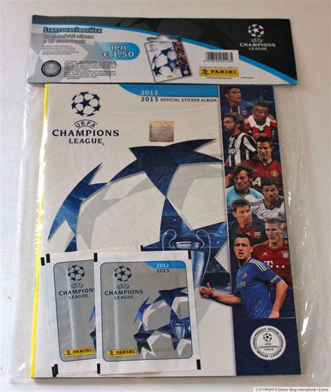 Panini Champions League 2012 2013 12 13 10 X Starter Pack Album 3