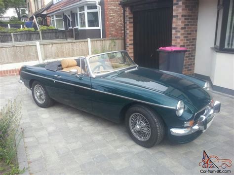 Mgb Roadster Chrome Bumper Fully Restored