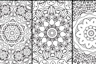 Adult Mandala Coloring Pages Graphic By Good Karma Creative Fabrica