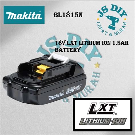 Makita Batteries Set BL1815N 18V LXT Lithium Ion 1 5Ah Battery Single