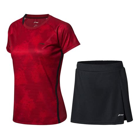 Women Badminton Jersey Shorts Skirt Li Ning Quick Drying Cool Badminton