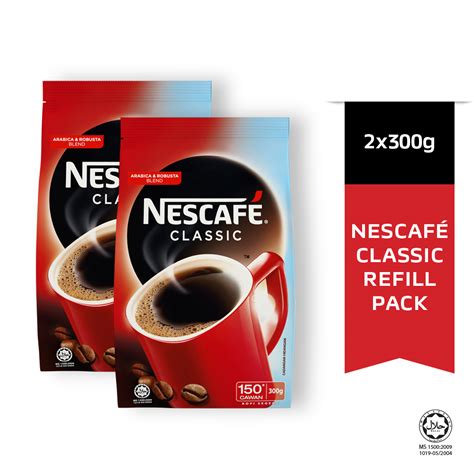 Nescafe Classic Refill 300g X2 Packs New Pgmall