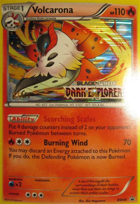 Volcarona Pokemon Card