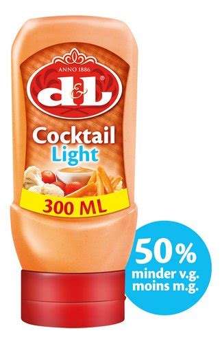 Devos Lemmens Saus Cocktail Light 300ml Top Down Colruyt