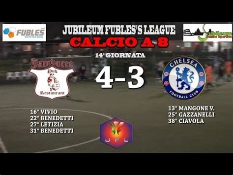 Jubileum Fubles S League Ca Giornata Atl Jamboree Chelsea