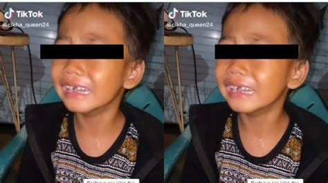 Diturunkan Di Pinggir Jalan Anak Kecil Menangis Histeris Diduga